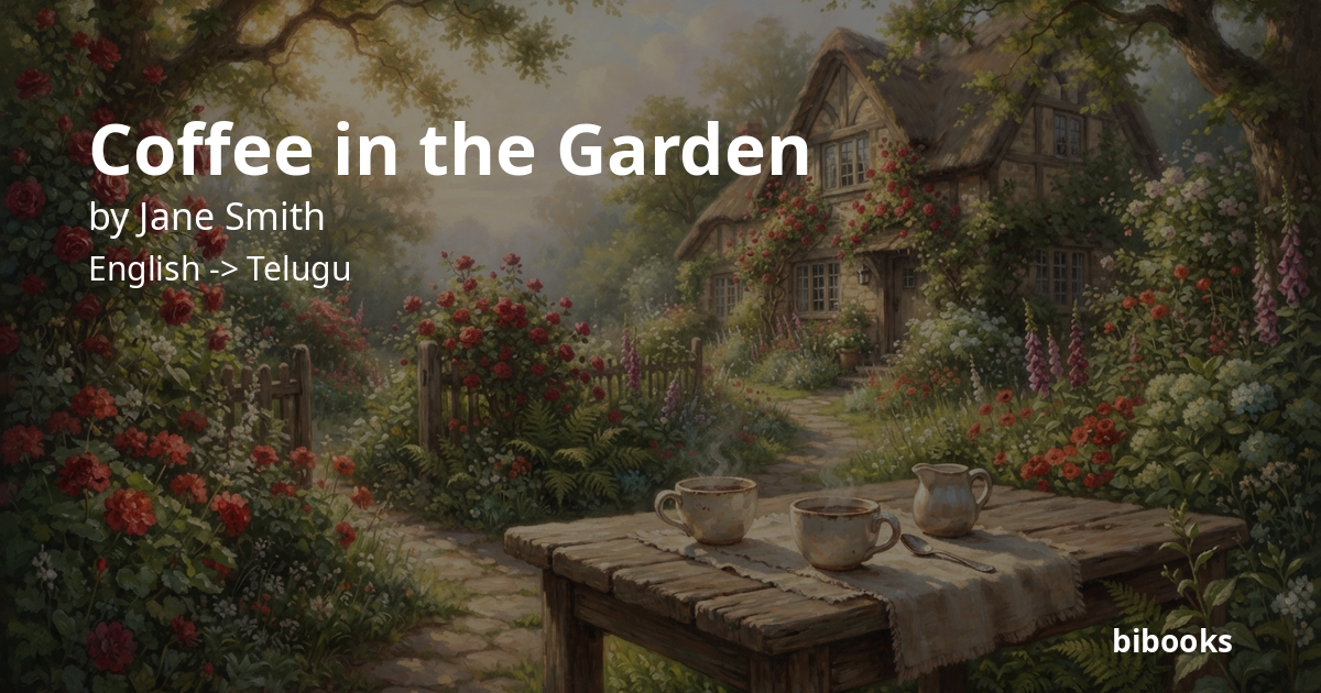 Coffee in the Garden