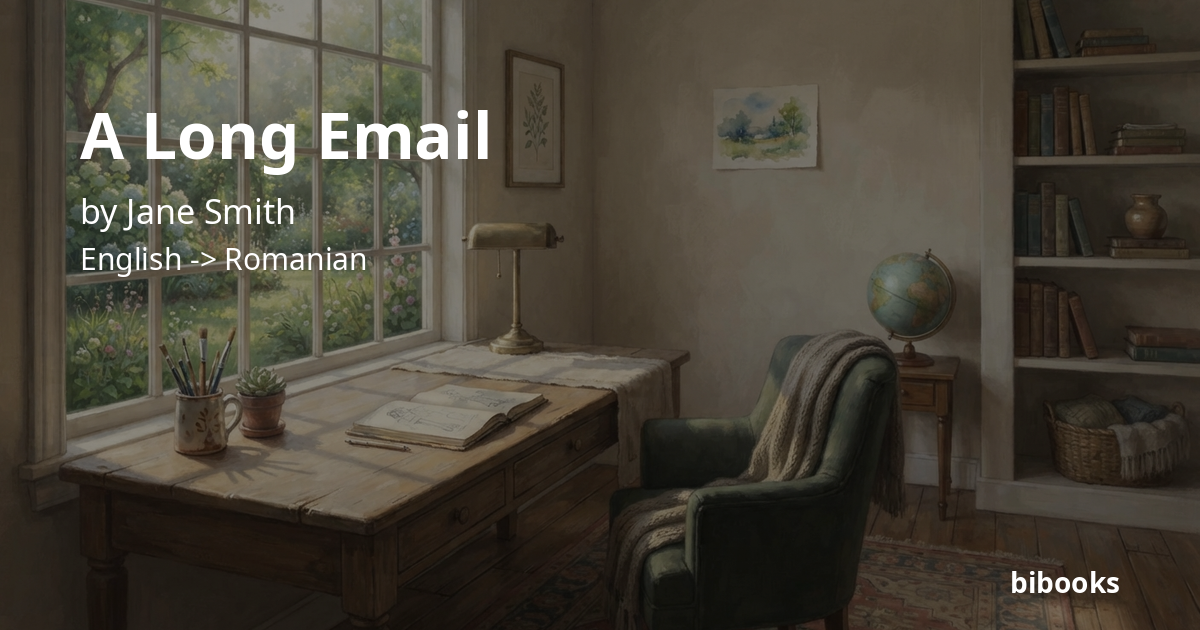 A Long Email