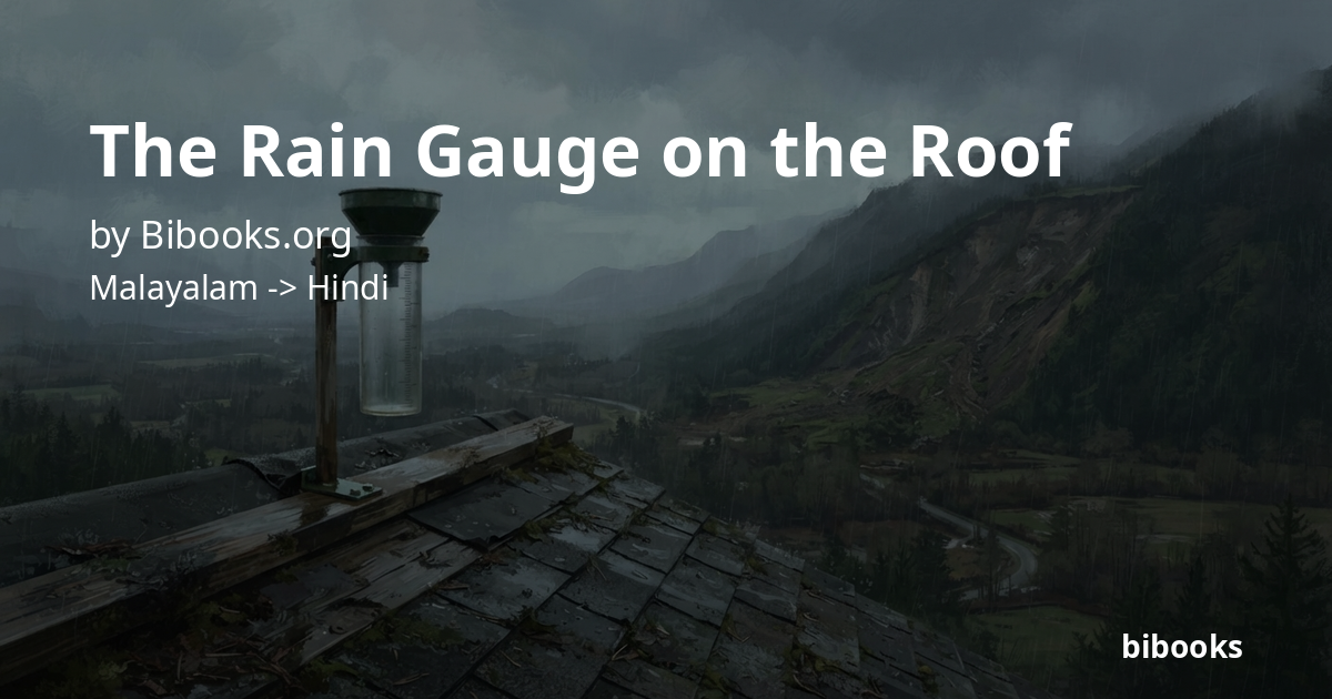 The Rain Gauge on the Roof