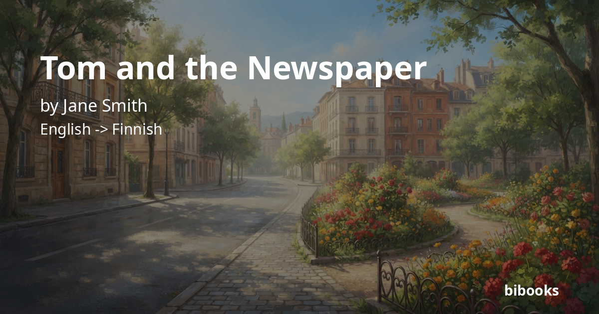 Tom and the Newspaper