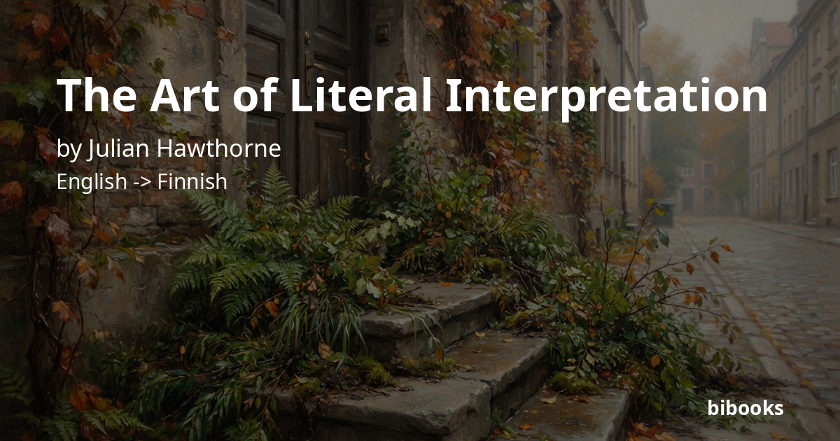 The Art of Literal Interpretation