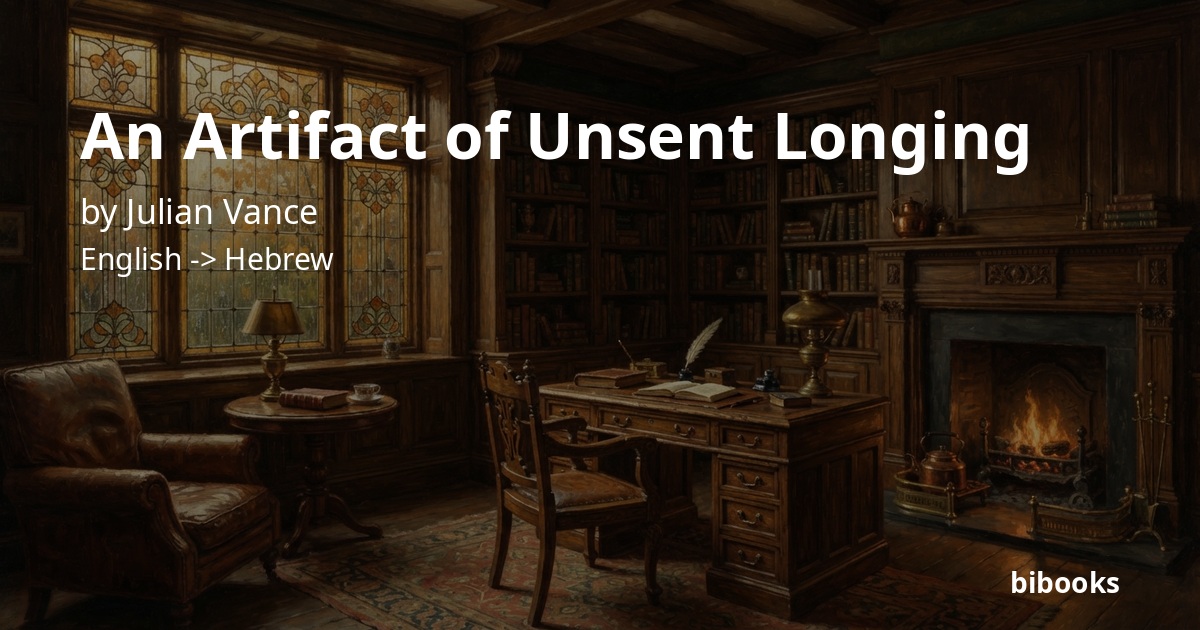 An Artifact of Unsent Longing
