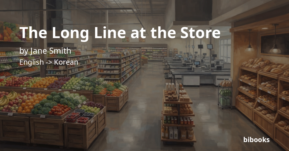 The Long Line at the Store