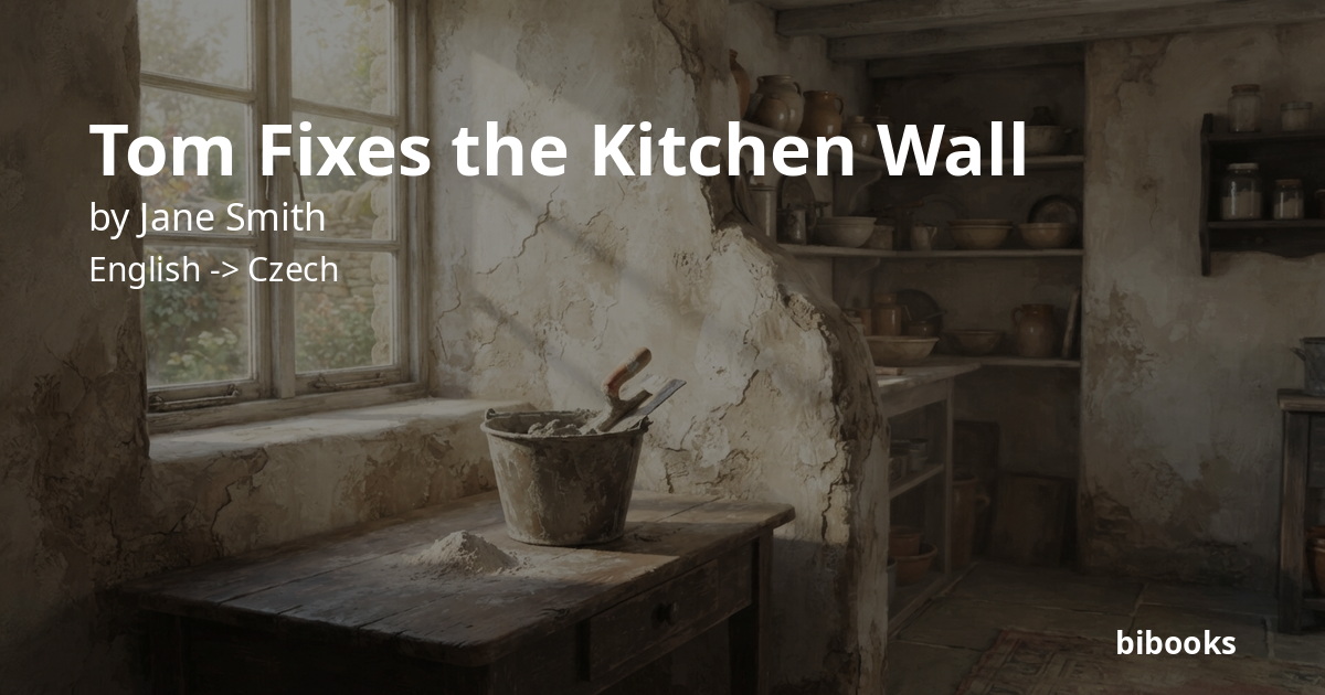 Tom Fixes the Kitchen Wall